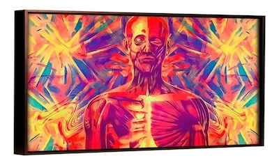 Foto 5 | Cuadro Decorativo Canvas Para Consultorio Medico, Cuerpo