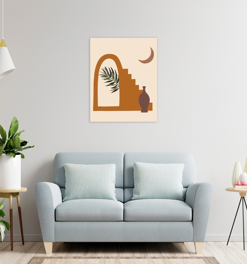 Foto 4 pulgar | Cuadro Decorativo Boho Moderno, Decoración Sala, Recamara