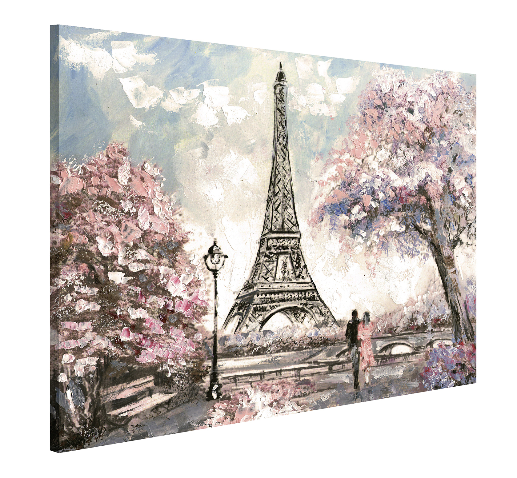 Foto 2 pulgar | Cuadro Decorativo Floral Paris Rose 120x80 Finder Decor