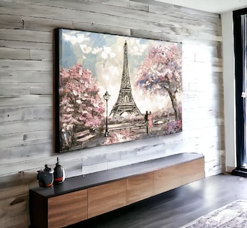 Foto 2 | Cuadro Decorativo Floral Paris Rose 120x80 Finder Decor