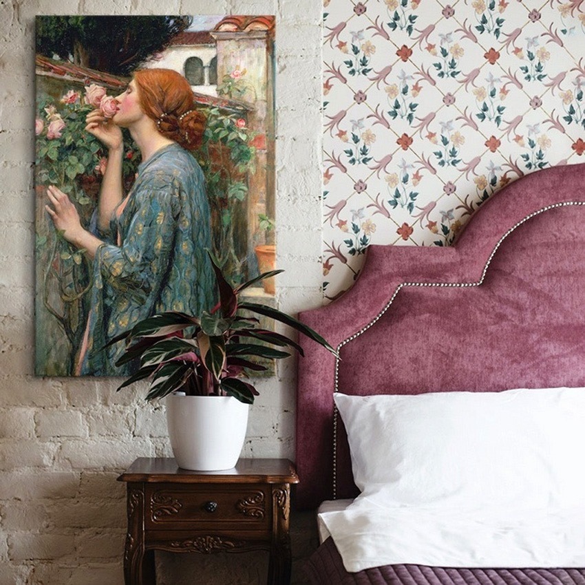 Cuadro Canvas El Alma De La Rosa Arte Victoriano  Waterhouse