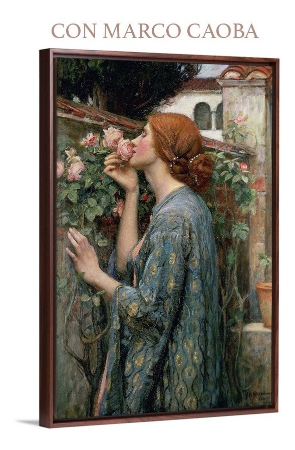 Foto 5 pulgar | Cuadro Canvas El Alma De La Rosa Arte Victoriano  Waterhouse