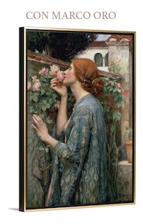 Foto 5 | Cuadro Canvas El Alma De La Rosa Arte Victoriano Waterhouse