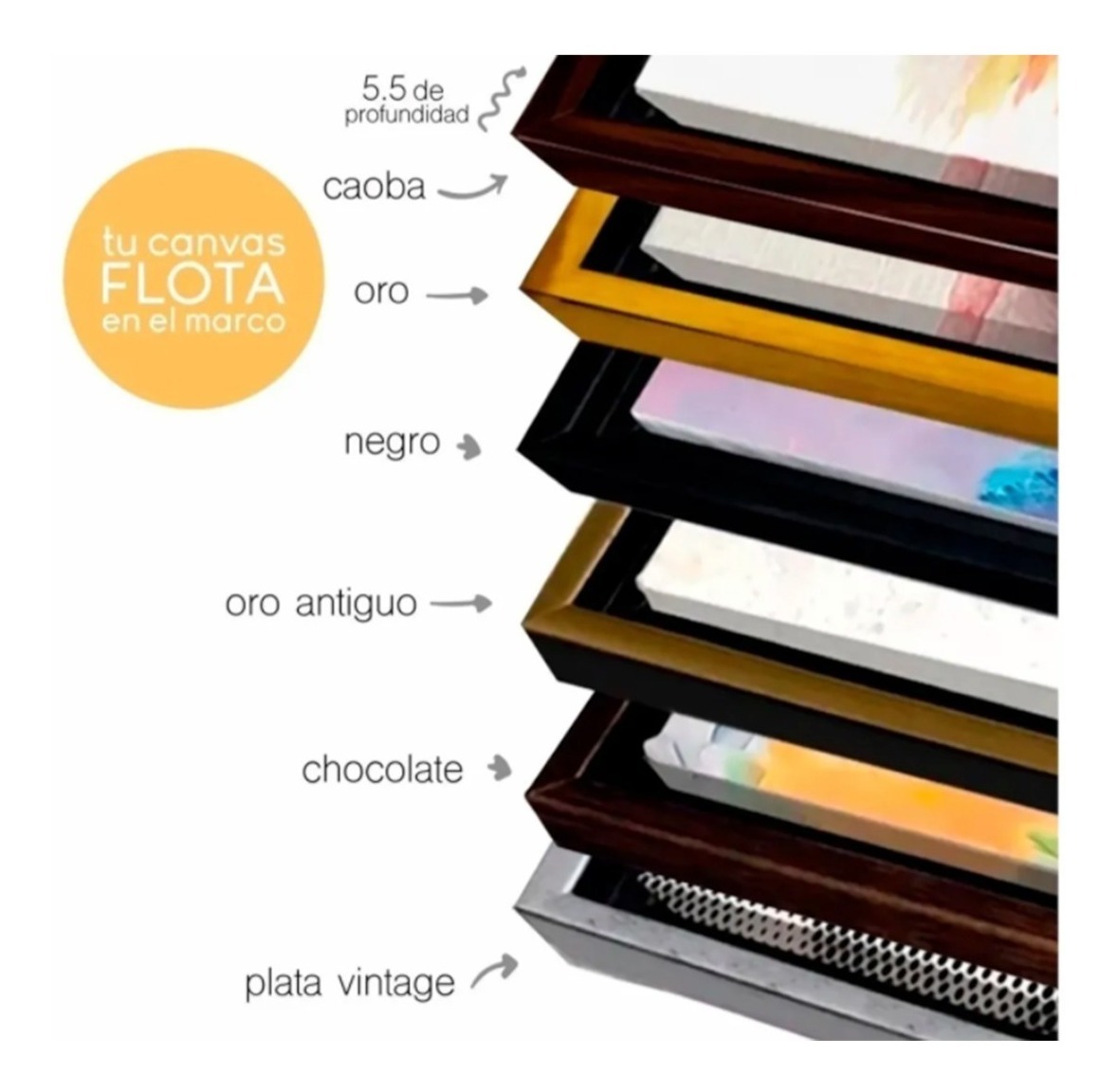 Foto 6 pulgar | Canvas Leon Always Hungry Money Oficina  140x90 Premium