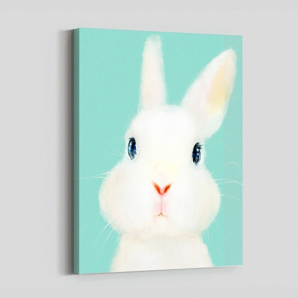 Foto 5 pulgar | Set Cuadros Tela Canvas Cuarto Bebé Animales Envio Gratis