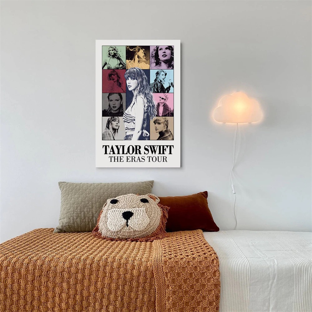 Foto 4 pulgar | Cuadro Taylor Swift The Eras Tour Canvas Grueso 40x65cm