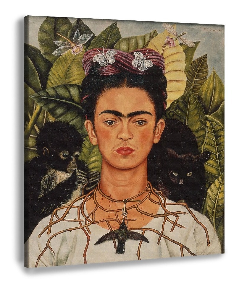 Foto 3 pulgar | Frida Kahlo Pinturas En Lienzo Canvas Bastidor Calidad Museo