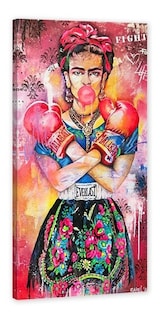 Foto 1 | Cuadro Decorativo Alec Monopoly Frida Kahlo Box Graffiti
