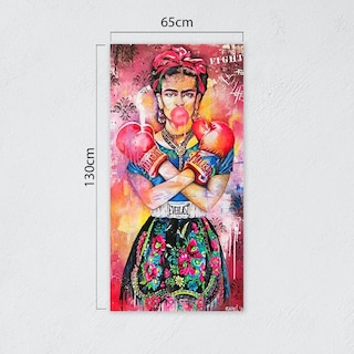 Foto 2 | Cuadro Decorativo Alec Monopoly Frida Kahlo Box Graffiti
