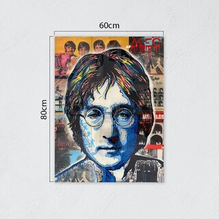 Foto 2 | Cuadro Decorativo Alec Monopoly John Lennon, Sala, Recamara