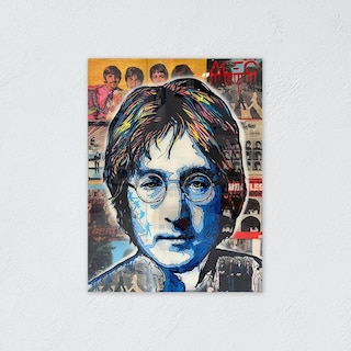 Foto 5 | Cuadro Decorativo Alec Monopoly John Lennon, Sala, Recamara