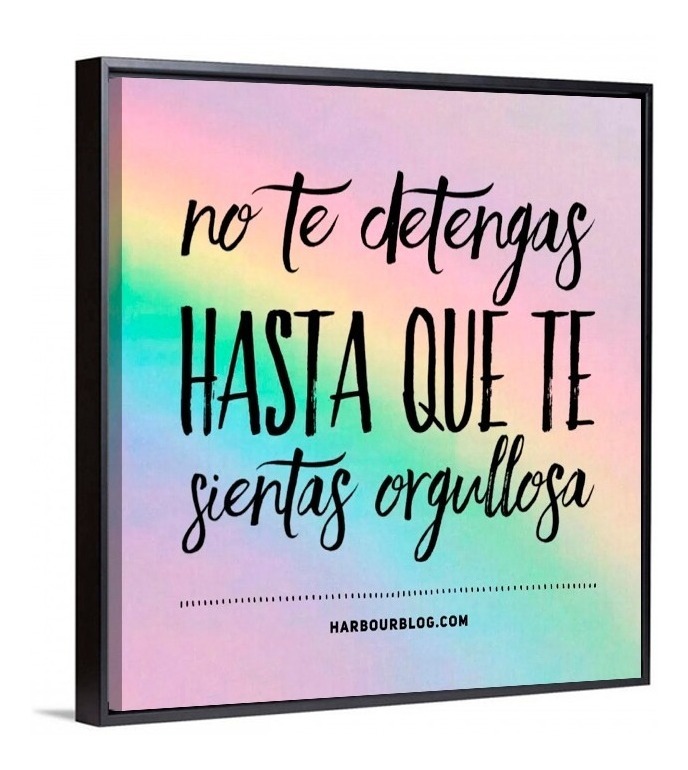 Foto 6 pulgar | Set De 9 Cuadros Decorativos, Frases Motivadoras, Sala Recam