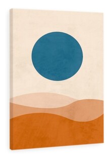 Foto 1 | Cuadro Decorativo Boho Minimalista, Decoración Sala Recamara Color Multicolor Armazón Bastidor De Madera