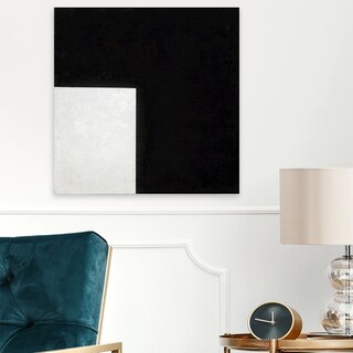Foto 2 | Cuadro Minimalista Blanco Y Negro Kazimir Malevich En Canvas