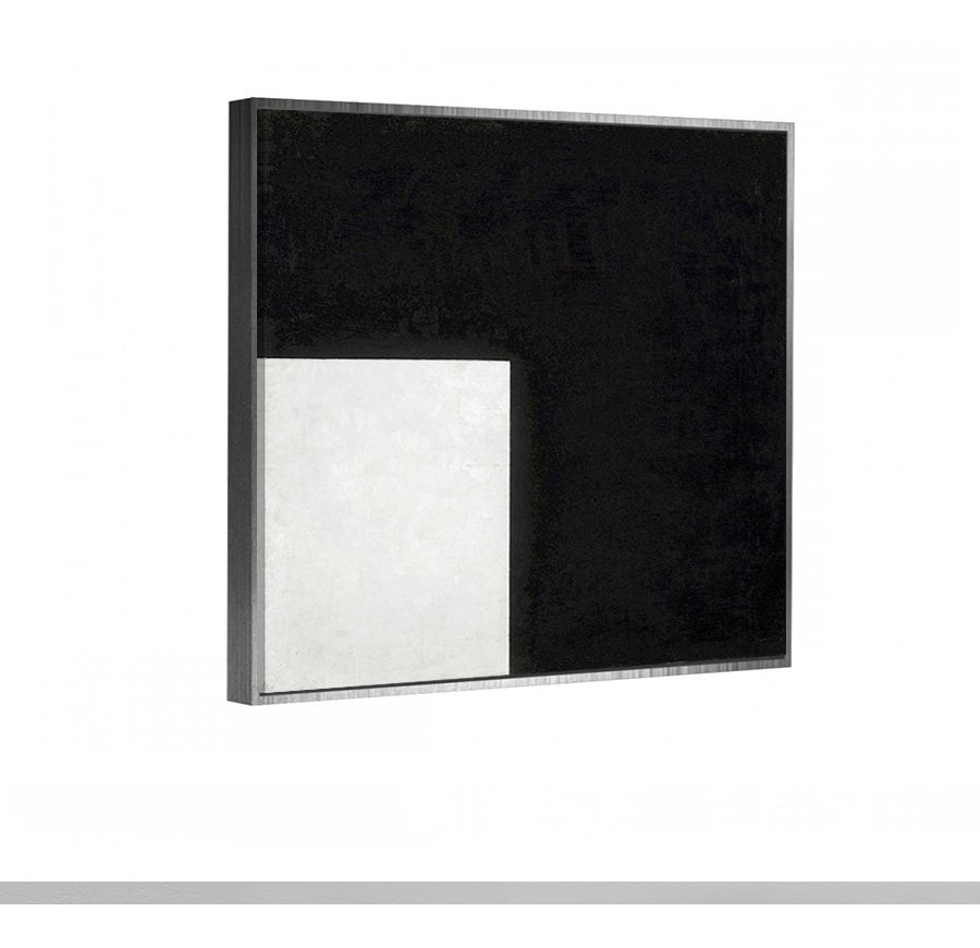 Foto 5 pulgar | Cuadro Minimalista Blanco Y Negro Kazimir Malevich En Canvas
