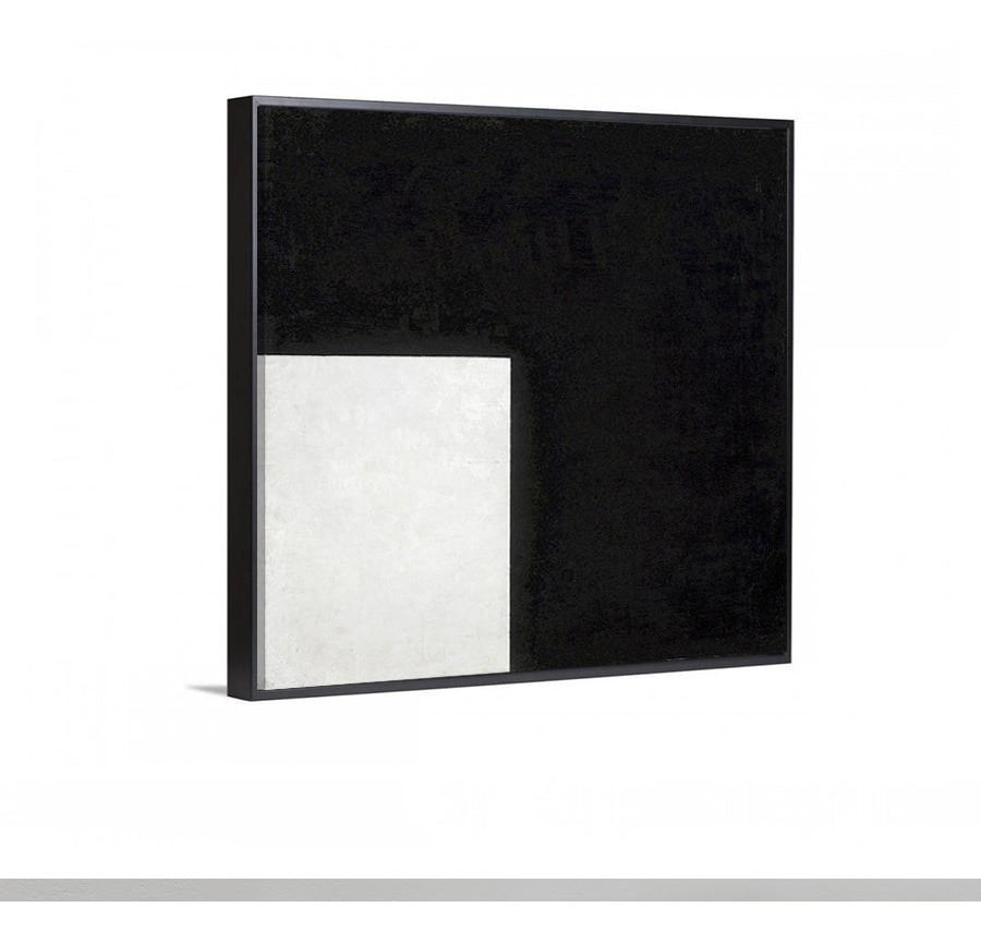 Foto 5 | Cuadro Minimalista Blanco Y Negro Kazimir Malevich En Canvas