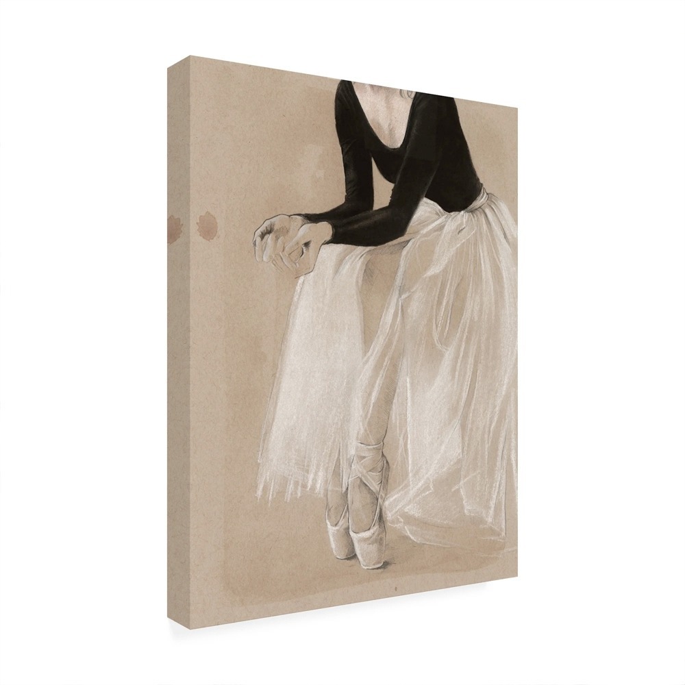Foto 4 pulgar | Cuadros Bailarinas Ballet En Lienzo Canvas Estilo Galeria Color Neutros Armazón Bastidor