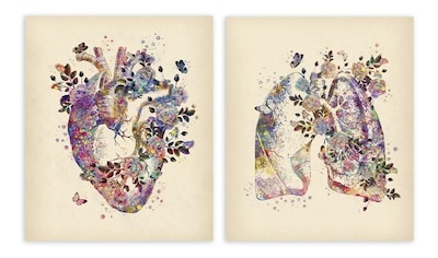 Foto 1 | Set 2 Cuadros Decorativos Canvas, Consultorio Medico Moderno