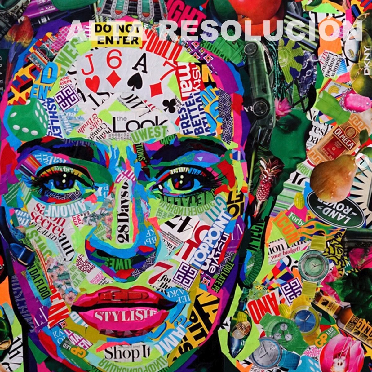 Foto 6 pulgar | Cuadro Frida Kahlo Graffiti Canvas Grueso 90x80cm Premium Hd
