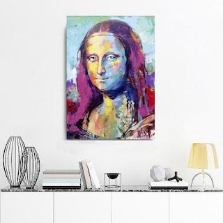 Foto 4 | Cuadro Mona Lisa Da Vinci Pop Moderno En Lienzo Canvas