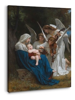 Foto 1 | Cuadros Canvas Arte Bouguereau Ángeles Modelos Con Marco