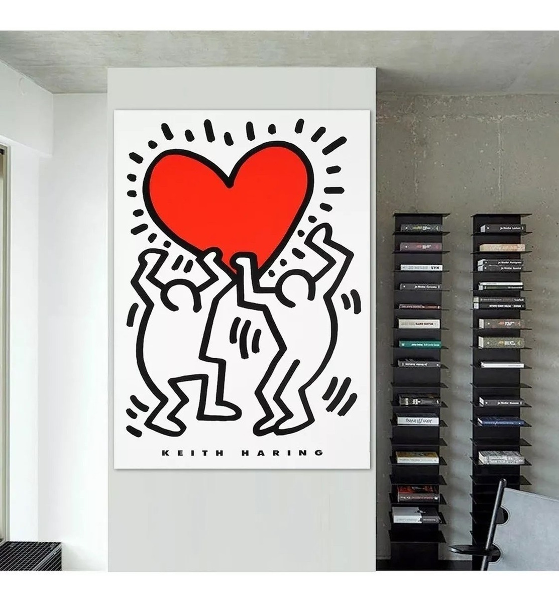 Foto 3 pulgar | Cuadro Arte Moderno Keith Haring Pop Art Canvas Varios Mod