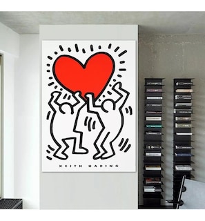 Foto 2 | Cuadro Arte Moderno Keith Haring Pop Art Canvas Varios Mod