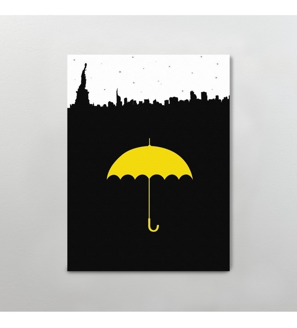 Foto 3 pulgar | Cuadro En Lienzo Canvas How I Met Your Mother Serie T.v.