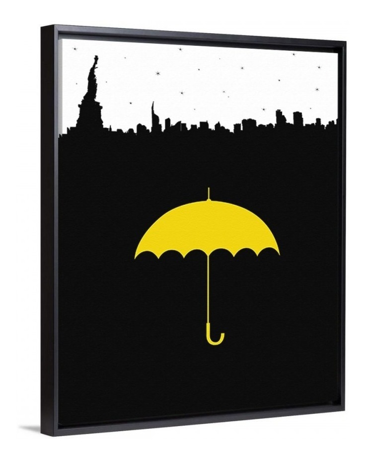 Foto 4 pulgar | Cuadro En Lienzo Canvas How I Met Your Mother Serie T.v.