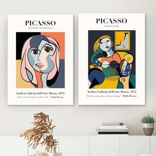 Foto 5 | Cuadros Arte Abstracto Picasso Modernos Museum Exhibition