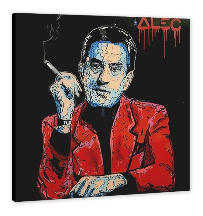 Cuadro Decorativo Alec Monopoly De Niro, Recamara Sala