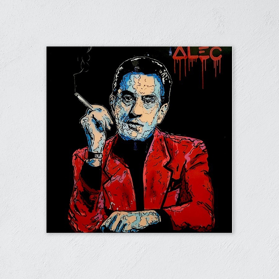 Foto 6 pulgar | Cuadro Decorativo Alec Monopoly De Niro, Recamara Sala