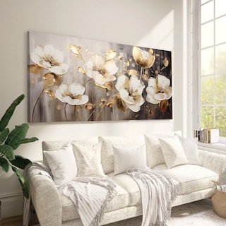 Foto 5 | Cuadro Canvas Flor Elegante Decorativo Para Sala Listo Colga