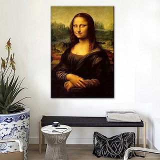 Foto 2 | Cuadro Canvas Mona Lisa Gioconda Estilo Galeria Tipo Oleo Hd