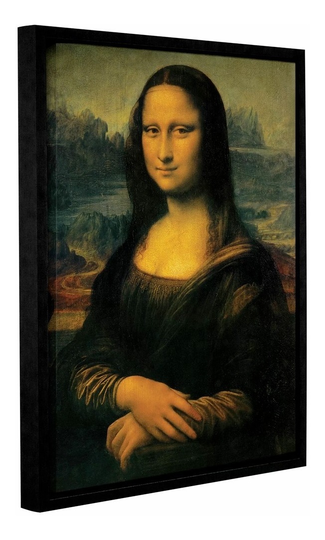 Foto 5 pulgar | Cuadro Canvas Mona Lisa Gioconda Estilo Galeria Tipo Oleo Hd