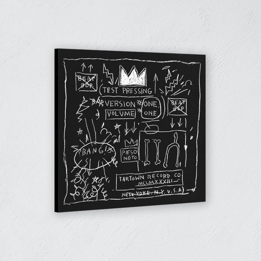 Foto 2 pulgar | Arte Jean-michel Basquiat Black Crow Canvas Estilo Galeria