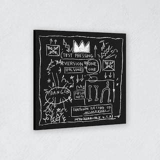 Foto 1 | Arte Jean-michel Basquiat Black Crow Canvas Estilo Galeria