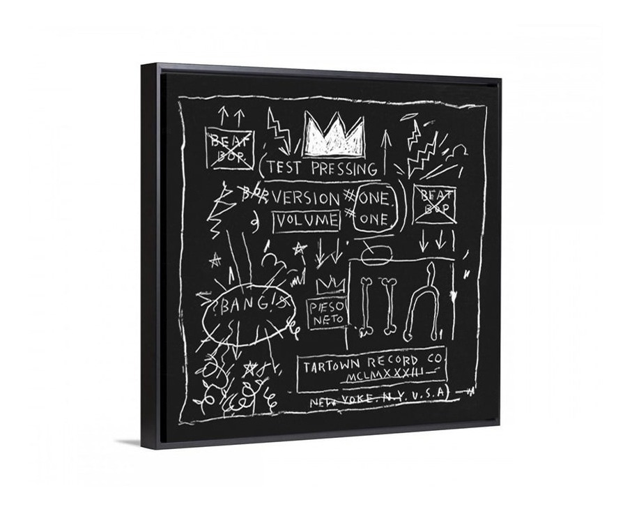Foto 4 pulgar | Arte Jean-michel Basquiat Black Crow Canvas Estilo Galeria