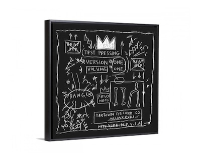 Foto 3 | Arte Jean-michel Basquiat Black Crow Canvas Estilo Galeria