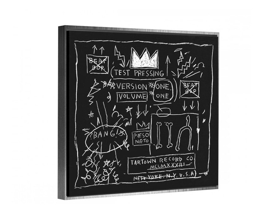 Foto 6 pulgar | Arte Jean-michel Basquiat Black Crow Canvas Estilo Galeria