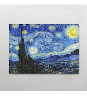 Foto 2 | Cuadro La Noche Estrellada - V. Van Gogh. Cuadro Canvas.
