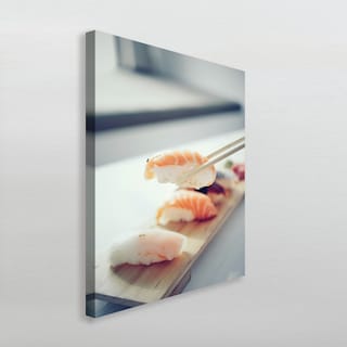 Foto 3 | Cuadro Decorativo Para Restaurante Sushi Salmon 90x135cm