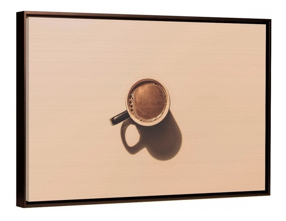 Foto 3 pulgar | Cuadro Cafetería Comedor Tazas Café  Canvas Varios Modelos