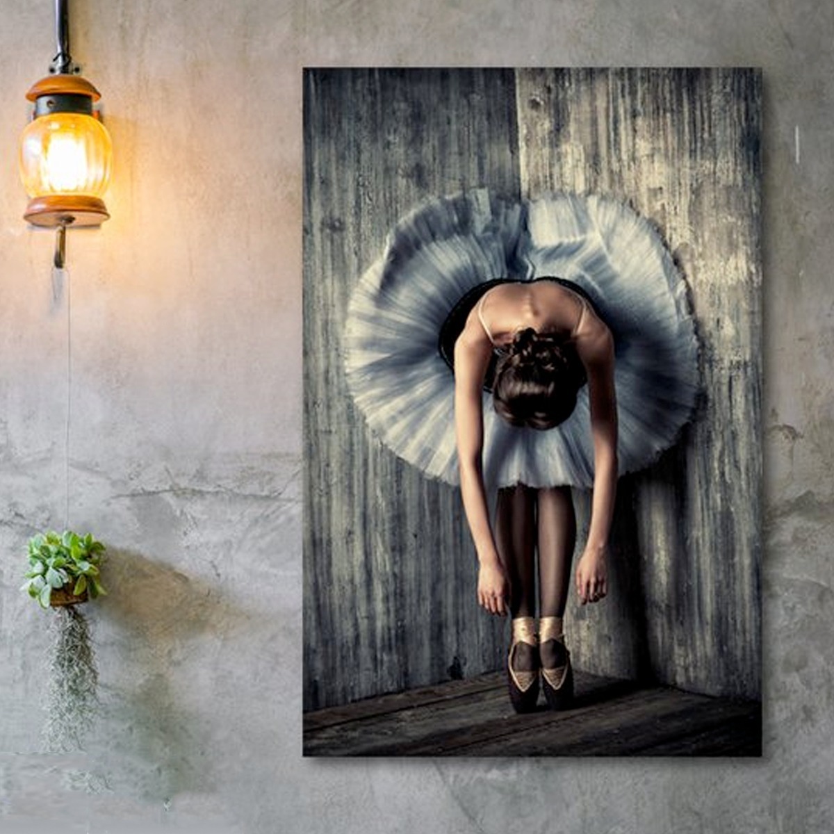 Foto 1 | Bailarina Ballet Cuadro Decorativo En Lienzo Canvas Hd