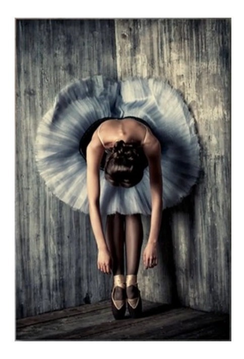 Foto 2 | Bailarina Ballet Cuadro Decorativo En Lienzo Canvas Hd