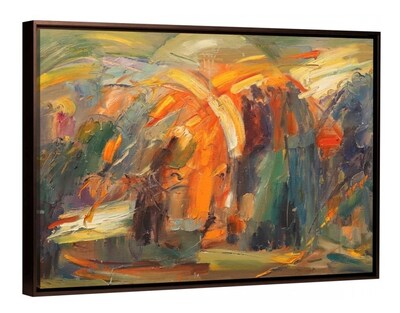 Foto 3 | Cuadros Abstractos Modernos Para Hotel Consutorios Contamos Con Catalogo De Iamgenes Lienzo Canvas Con Bastidor Color Ne