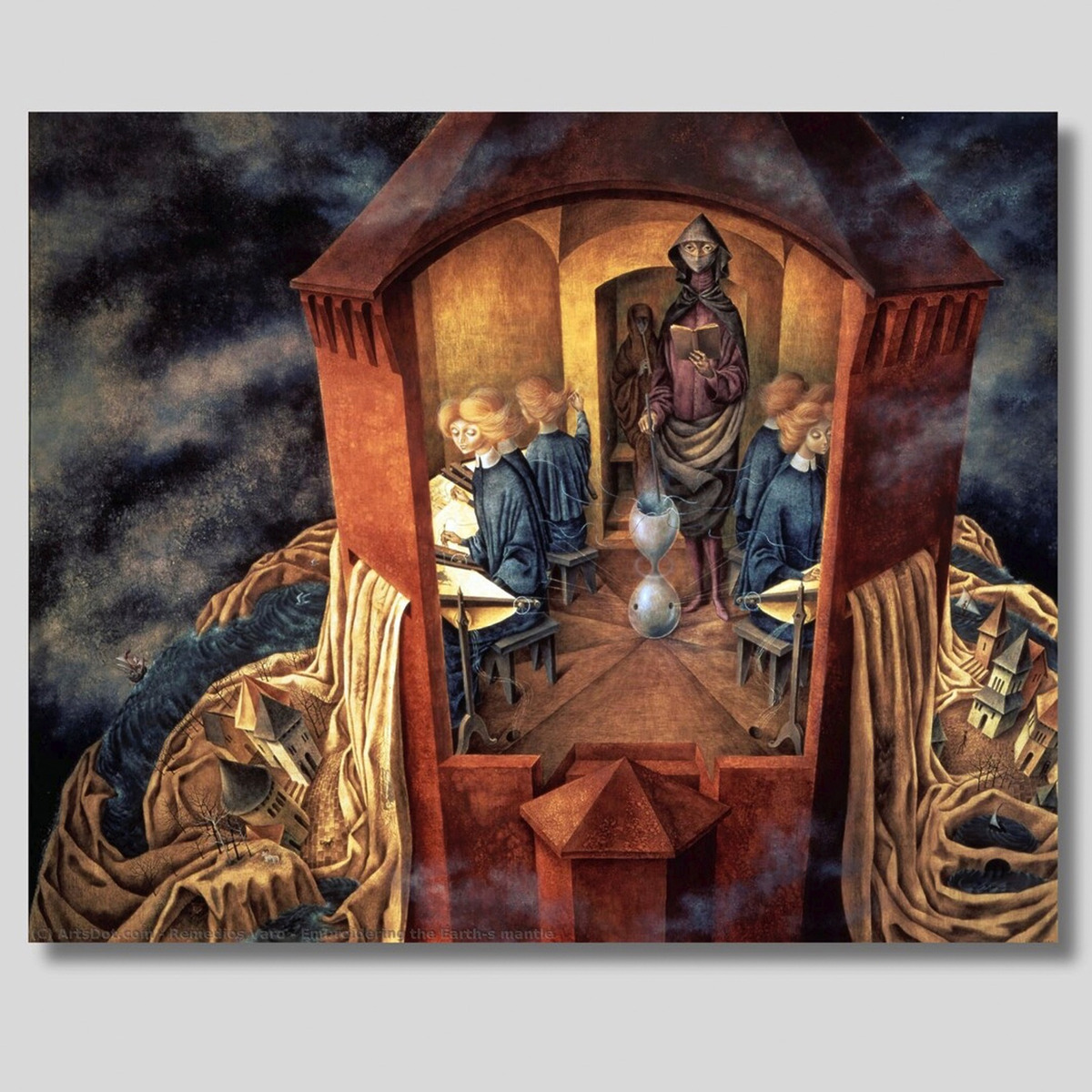 Foto 5 pulgar | Cuadros Replicas Remedios Varo En Lienzo Canvas Con Bastidor