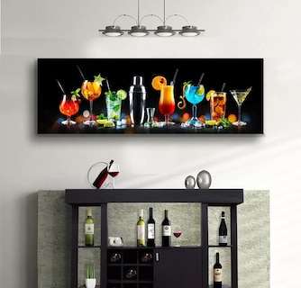 Foto 2 | Cuadro Decorativo Para Cocina Comedor Cantina Restaurant Bar