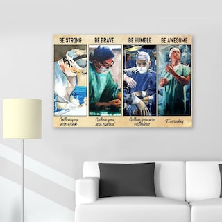Foto 4 | Cuadro Decorativo Consultorio Medico Regalo Doctores Heroes