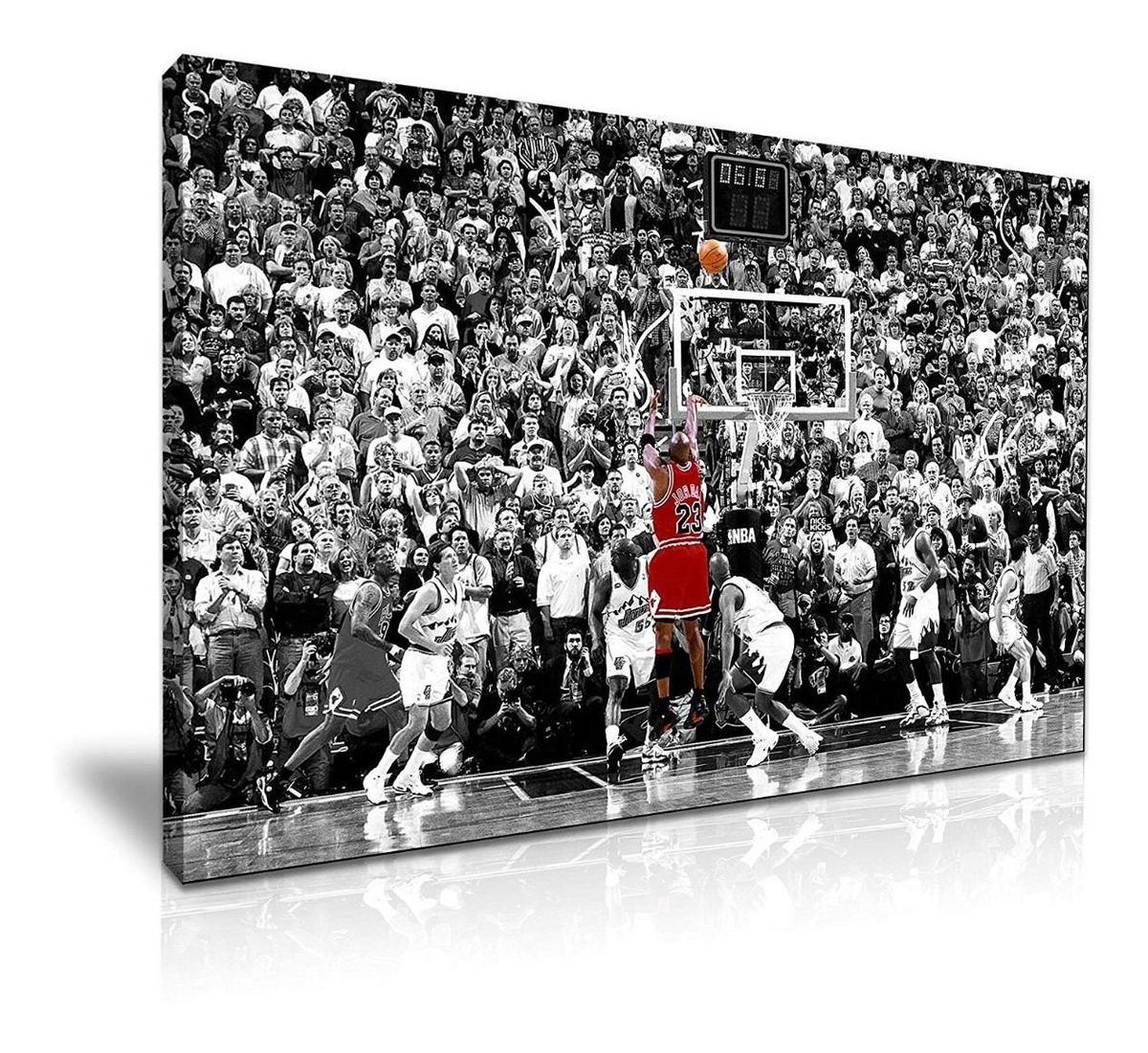 Foto 2 pulgar | Cuadro Canvas Michael Jordan Decorativo The Last Shot